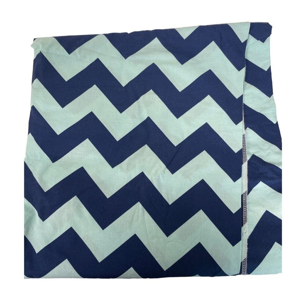 Fabric Piece Riley Blake Chevron Blue 40" x 116" Cotton‎